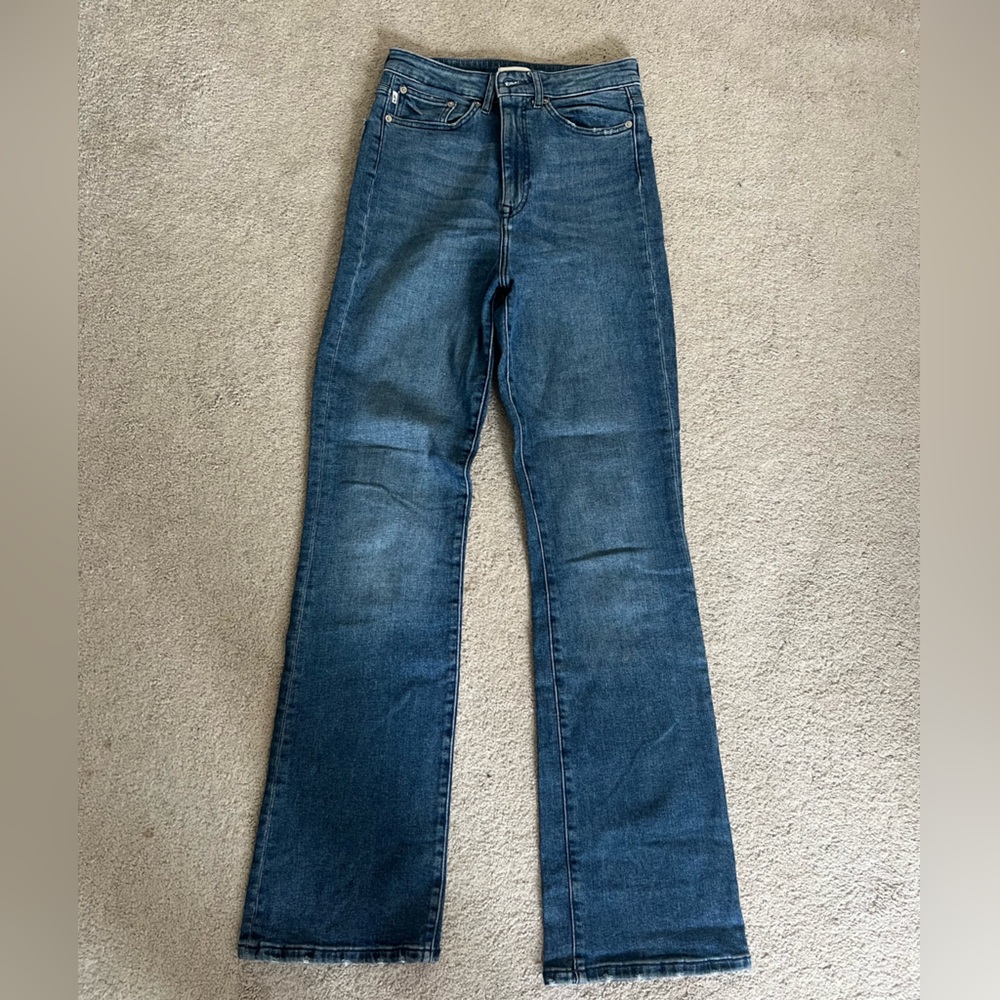 Lovers and friends Greyson ultra high rise slim boot jeans. Size 27